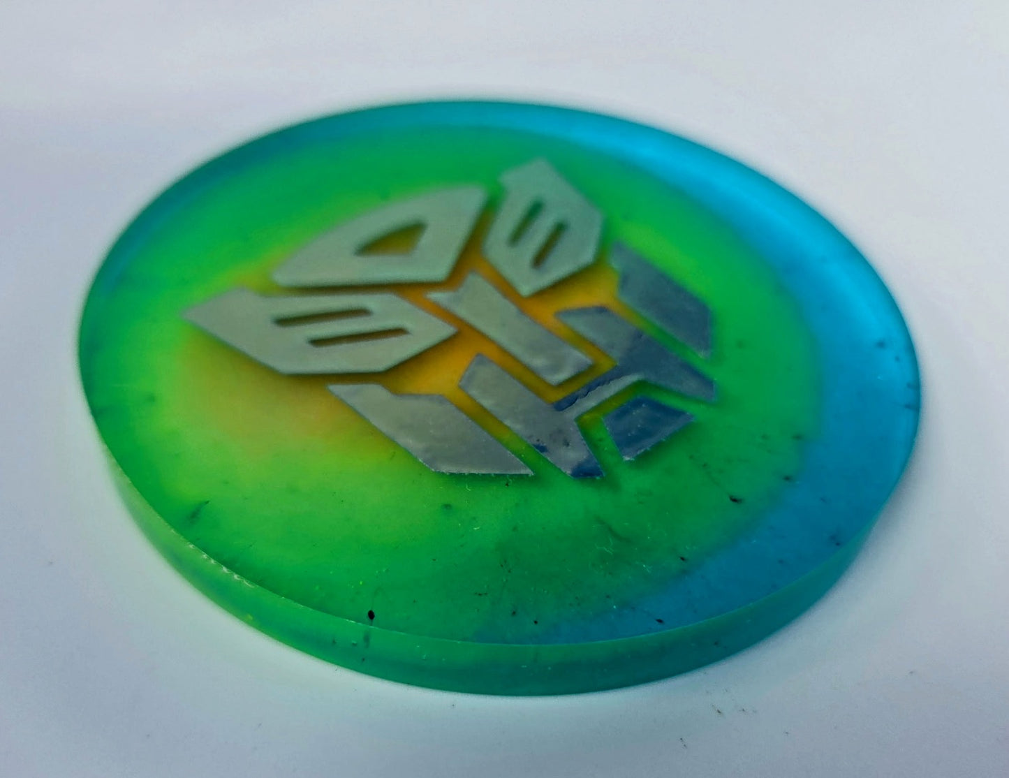 Transformer Disc Golf Marker/Coaster