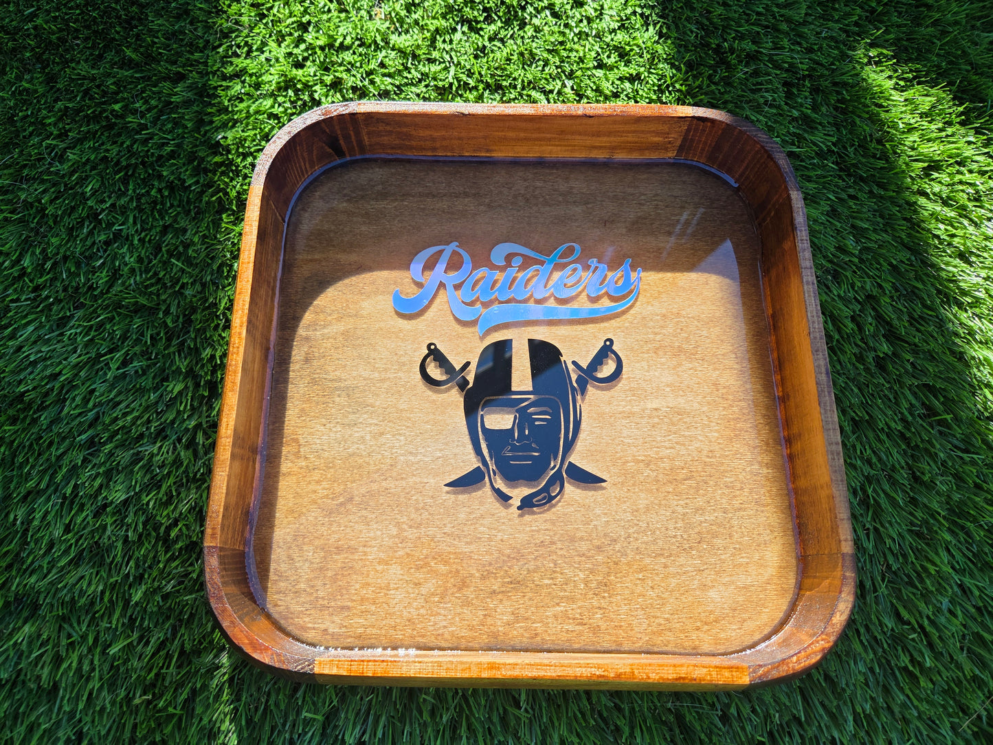 Raiders Pirate Glow in the Dark Tray
