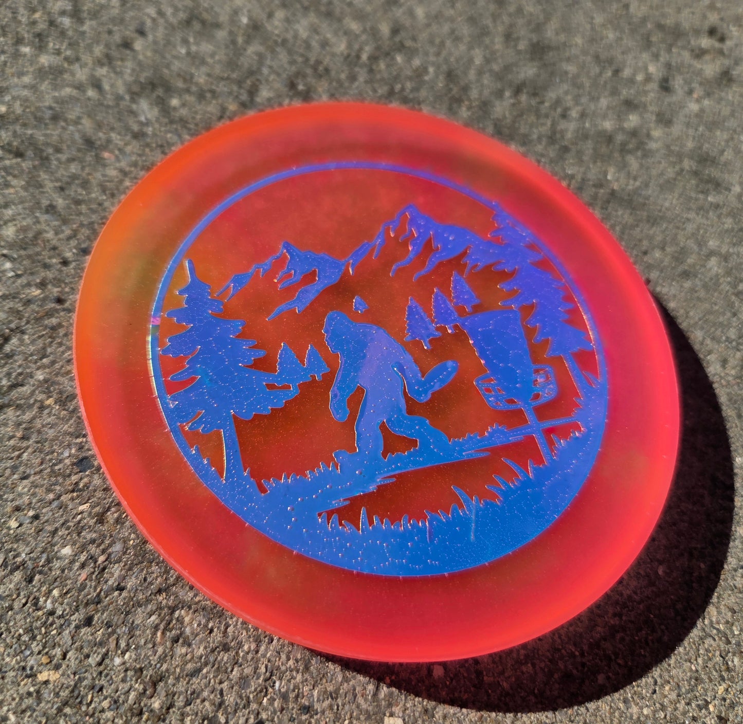 Disc Golfin Bigfoot / Glow in the Dark