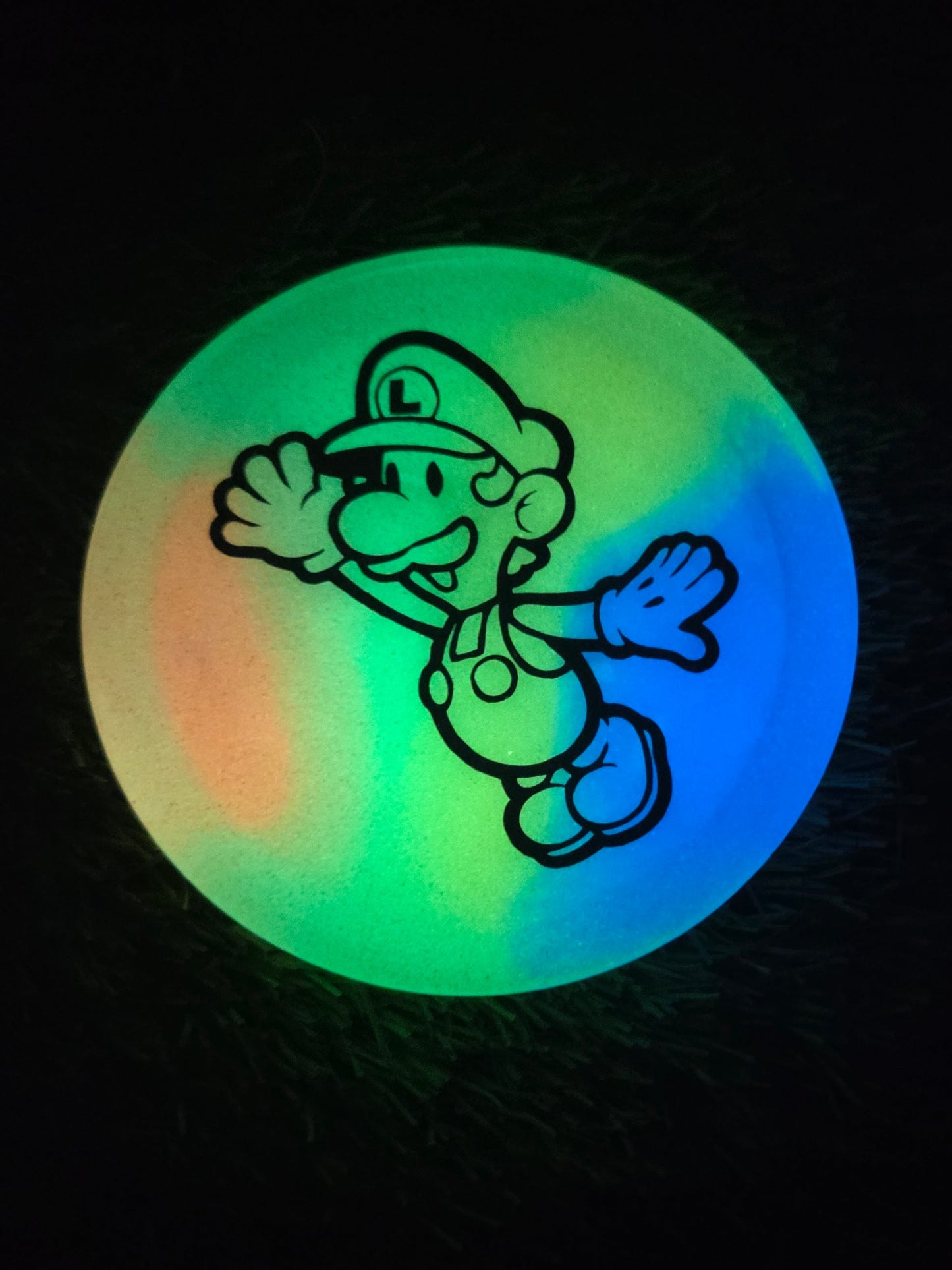 Tag Team Mario and Luigi / Double Sided / Glow in the Dark