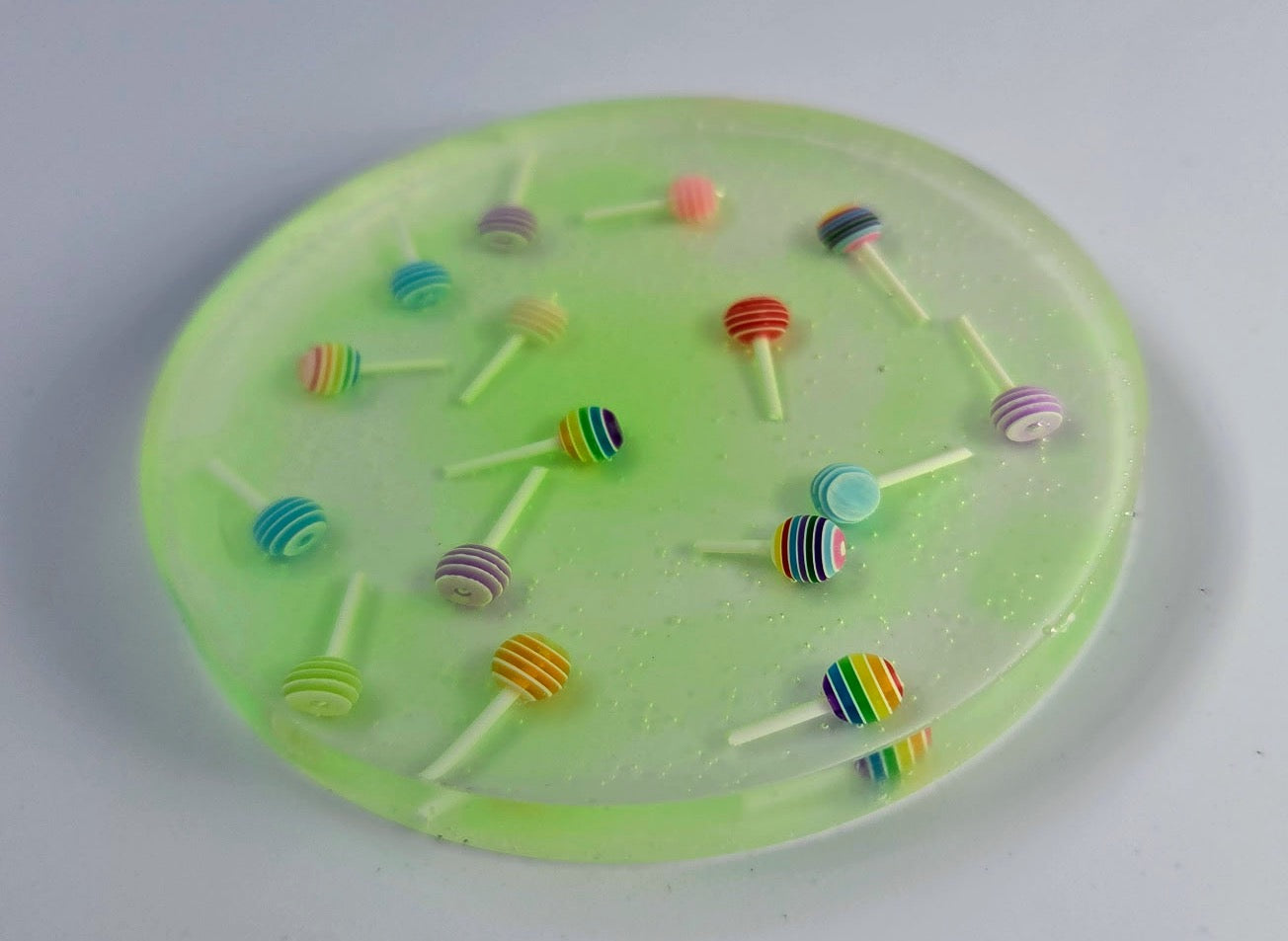 Suckers Glow Disc Golf Marker/Coaster