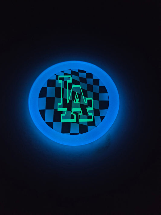LA Dodgers Racing / Double Sided / Glow in the Dark