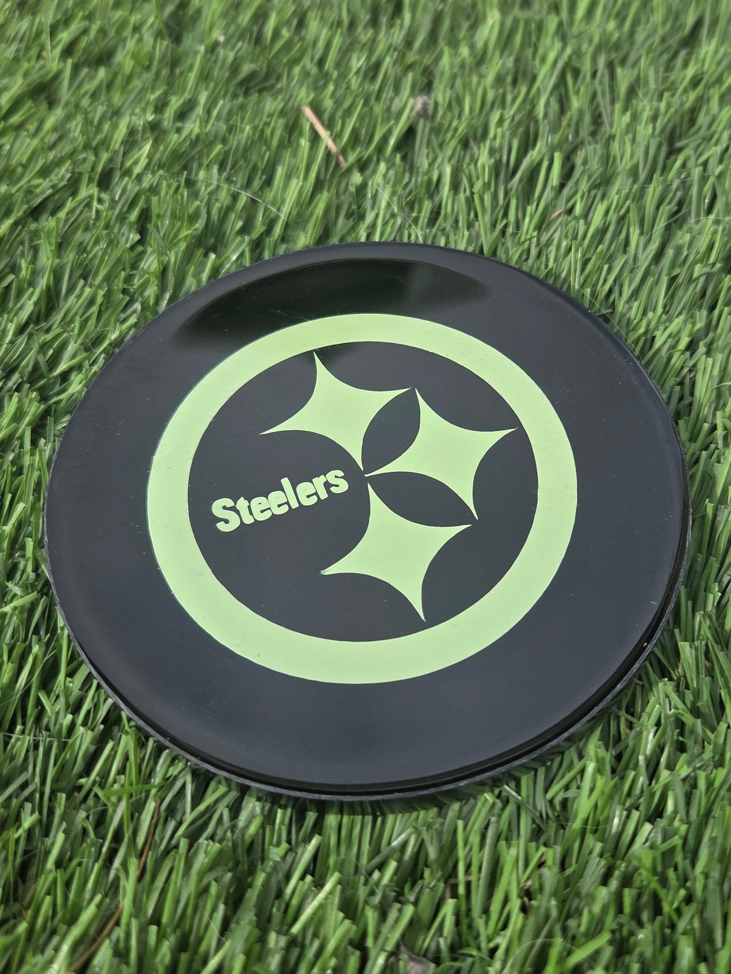 Steelers Football / Glow in the Dark Vinyl