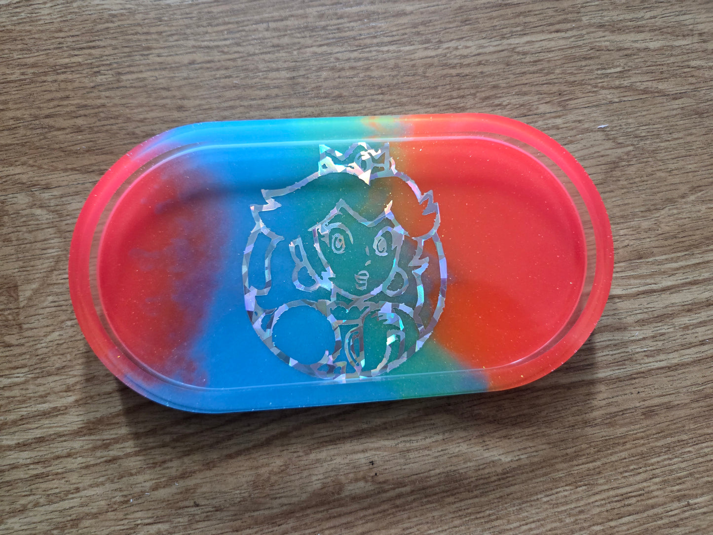 Rainbow Road Princess Peach Glow Tray