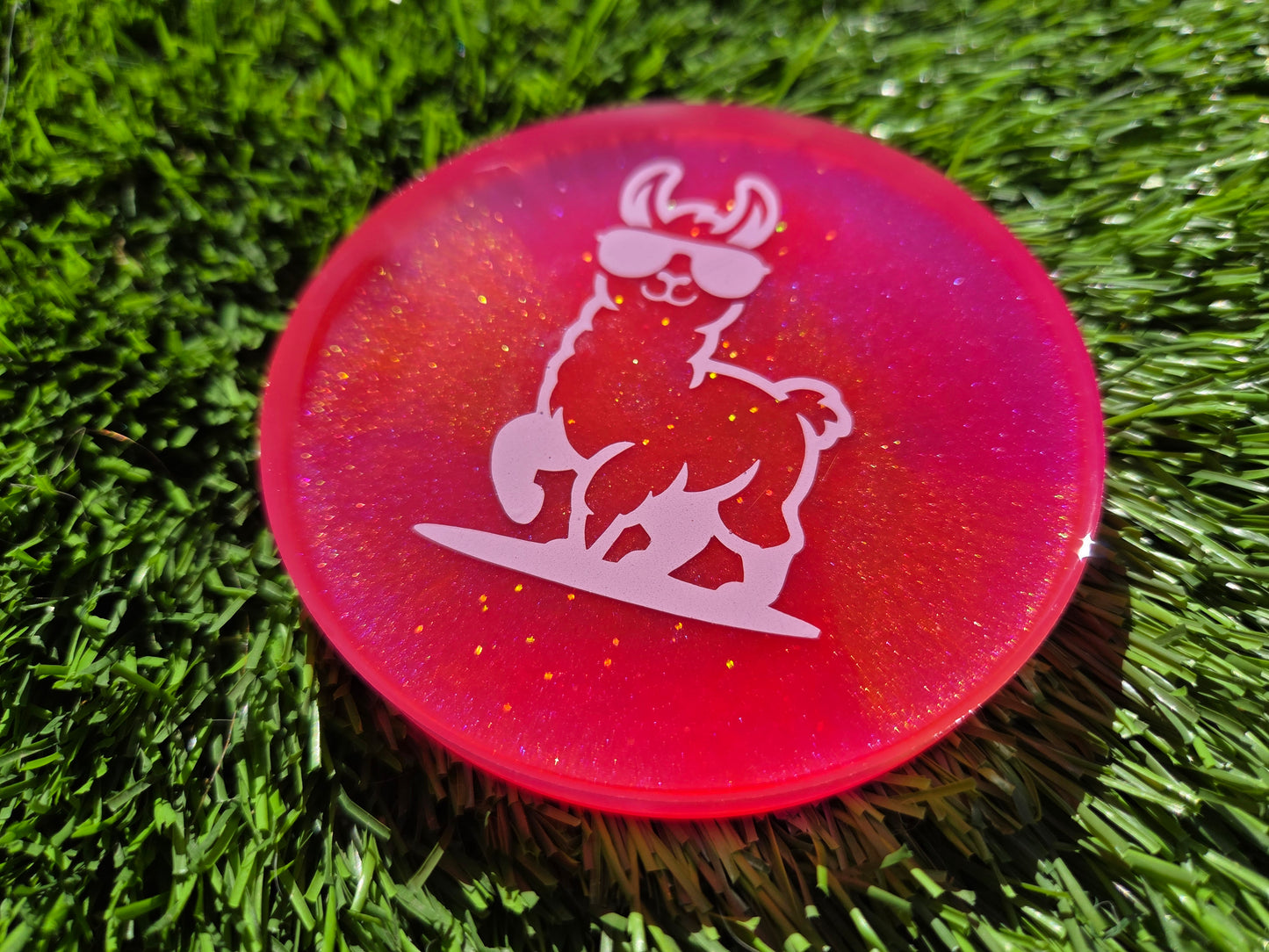 Pretty Fly For A Llama Double Glow Medium Mini