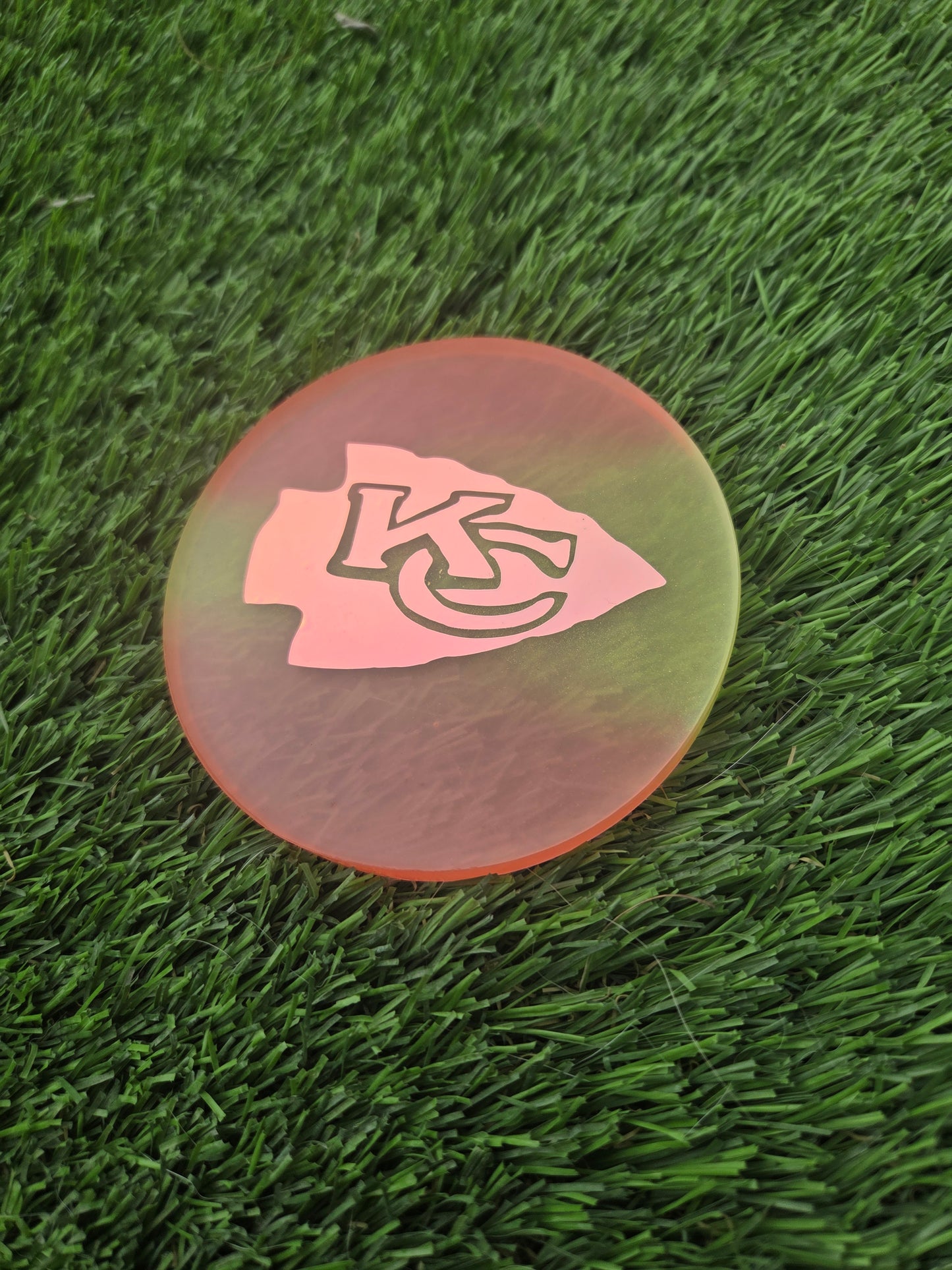 KC Chiefs Chrome Glow Vinyl / Glow in the Dark