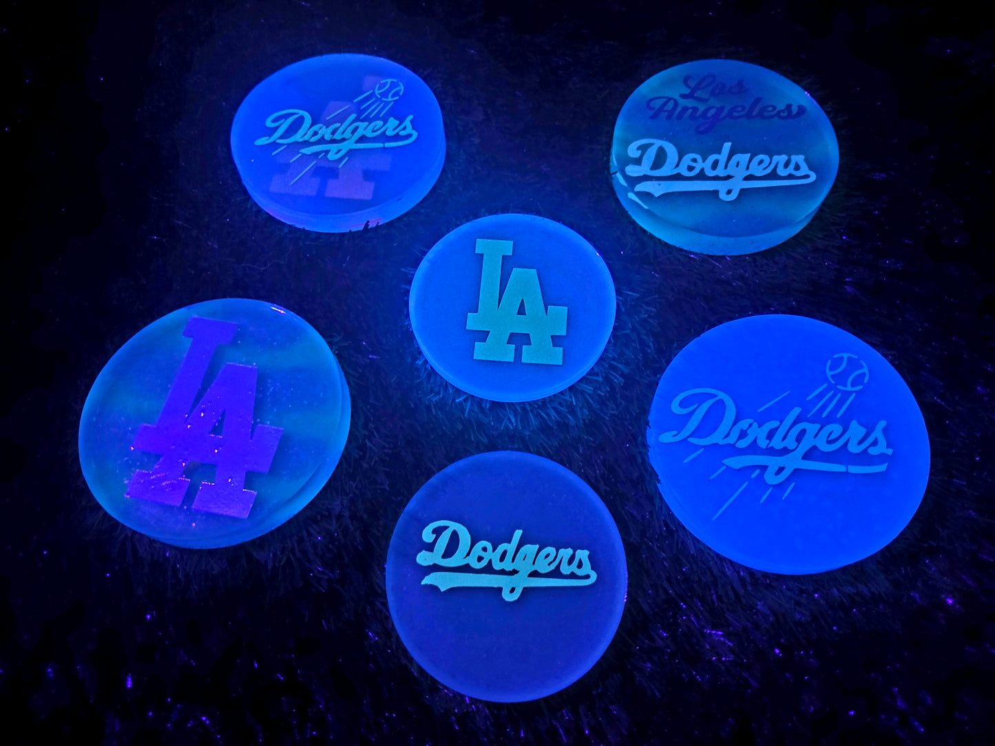 LA Dodgers Double Glow Medium Mini