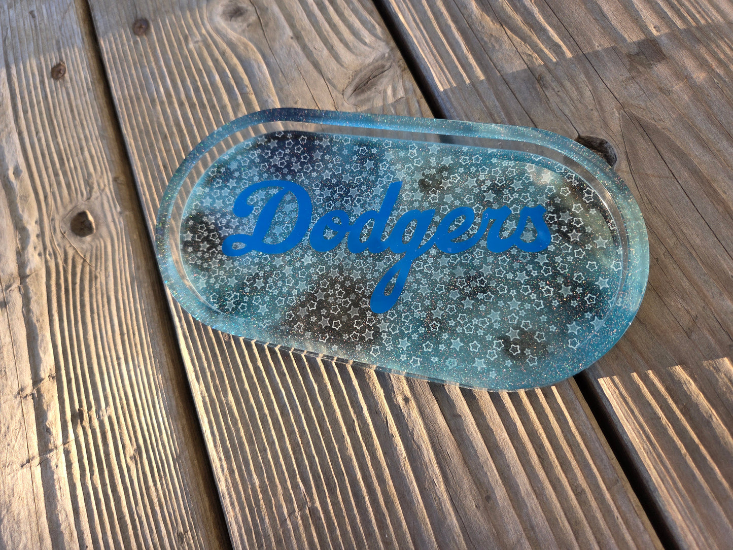 Dodgers Starry Galaxy Glow Tray