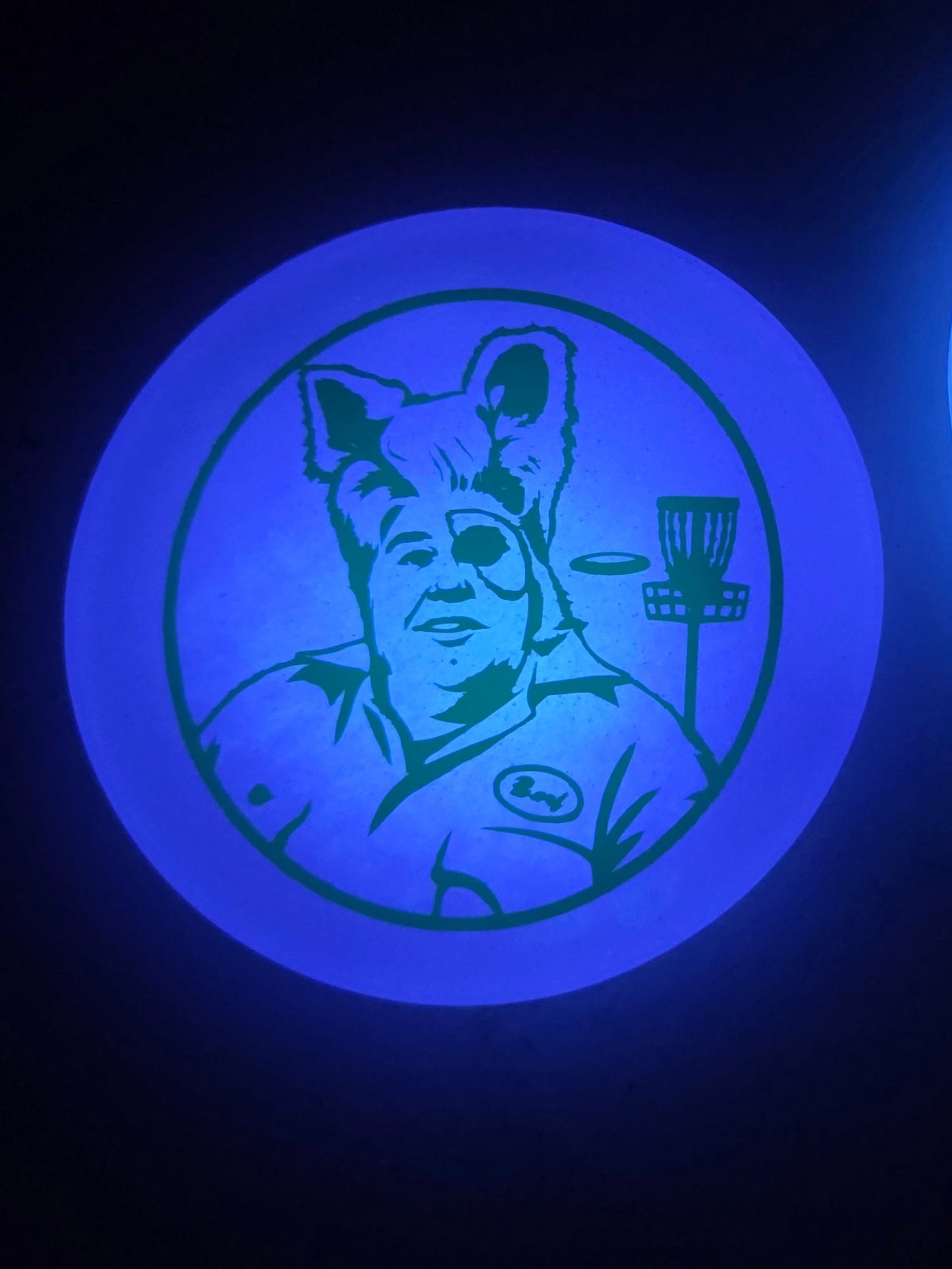 Barfolomew " Mad Mawg" Barf Lone Starr (Disc Golf) Version / Glow/ Mini