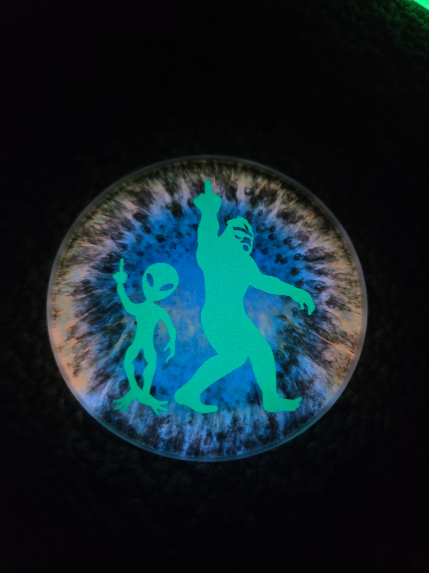 Freaks On Parade Tie Dye Epoxy Art Glow Mini