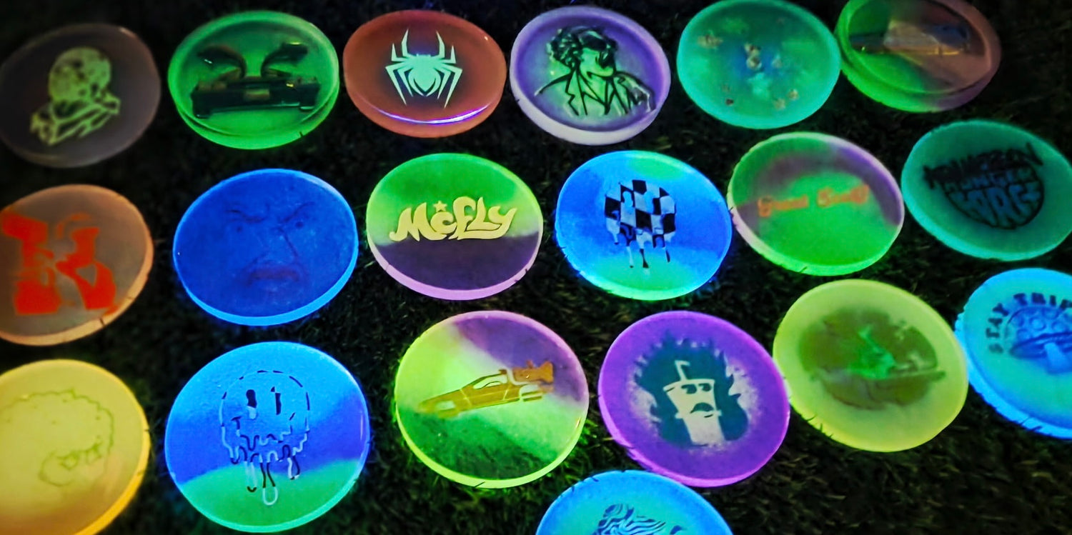 Disc Golf Markers, Coasters & Holders