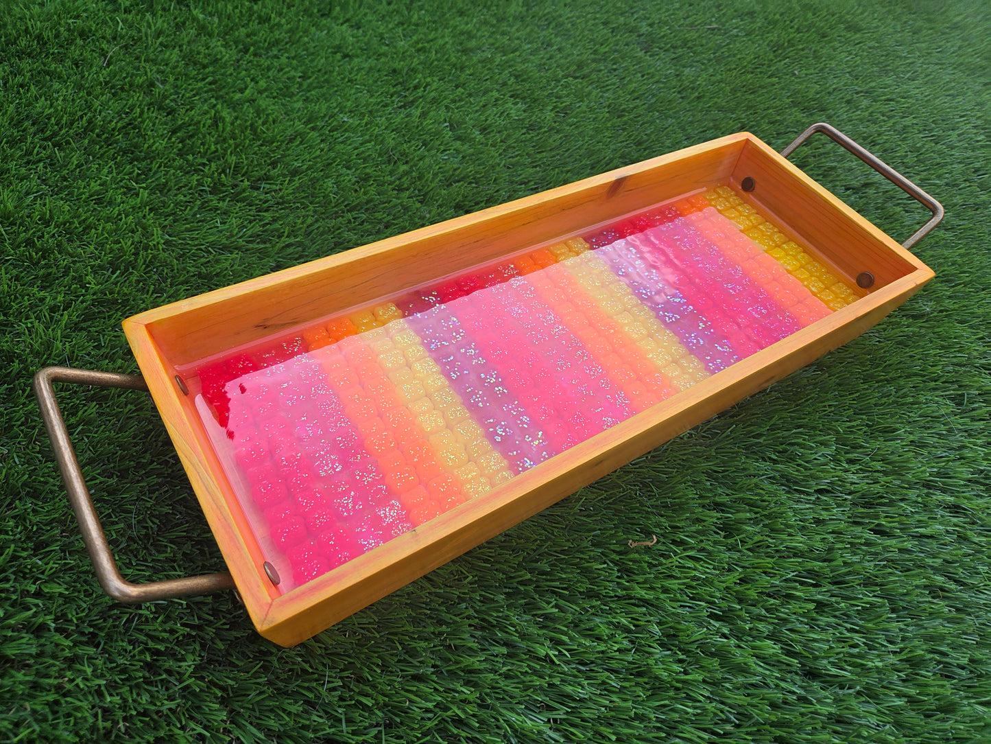 Sherbert Sunset Gummy Bear Glow in the Dark Tray