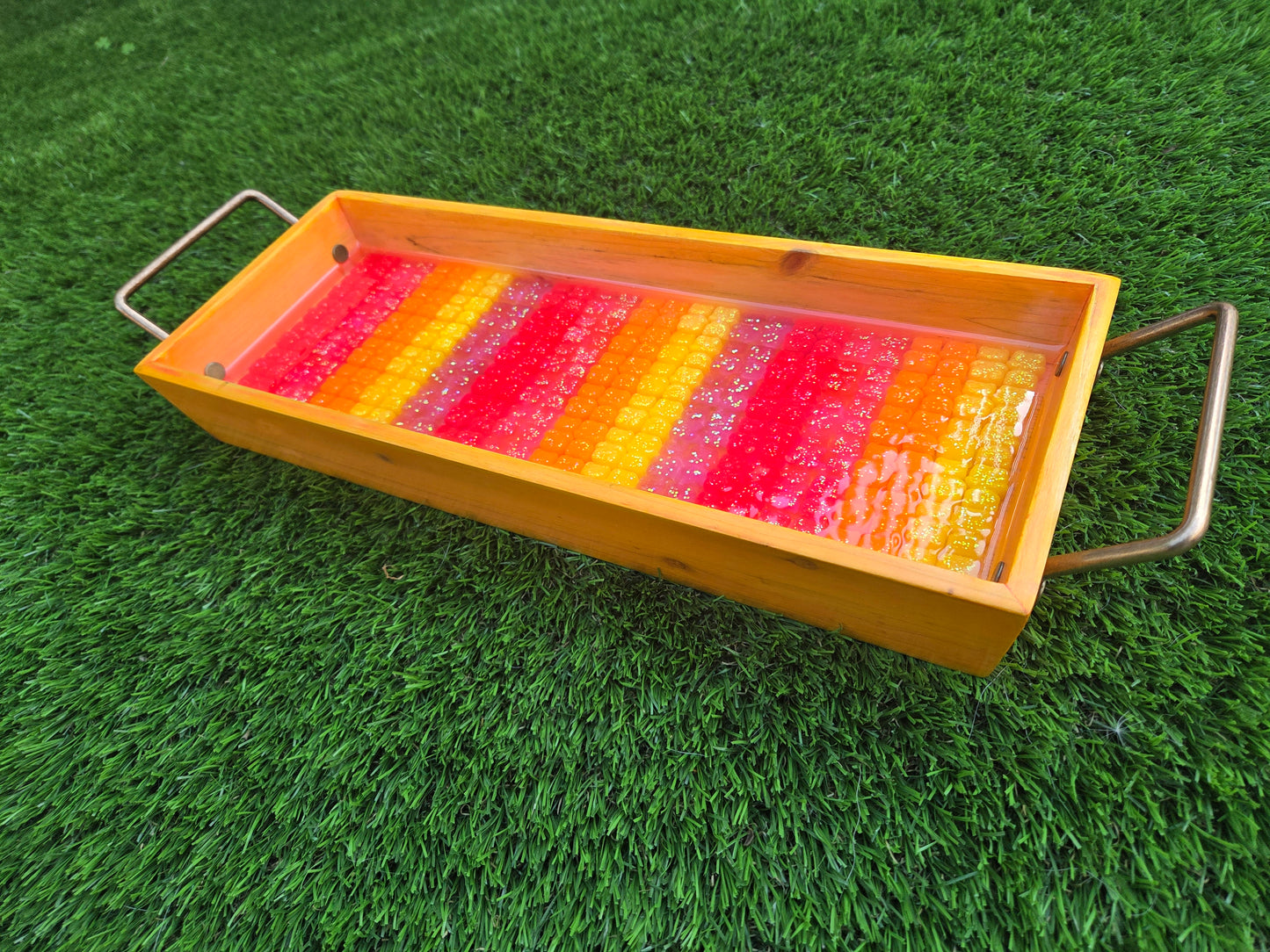 Sherbert Sunset Gummy Bear Glow in the Dark Tray