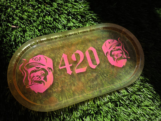 Going Bananas Smoke Session Glow in the Dark Tray