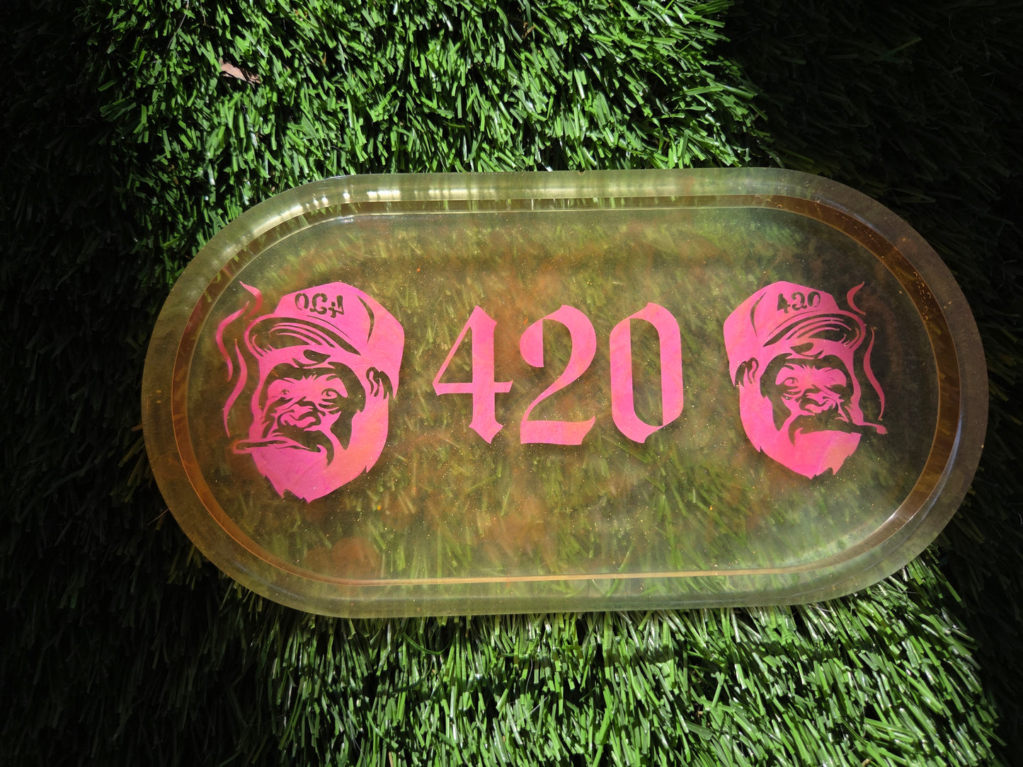 Going Bananas Smoke Session Glow in the Dark Tray