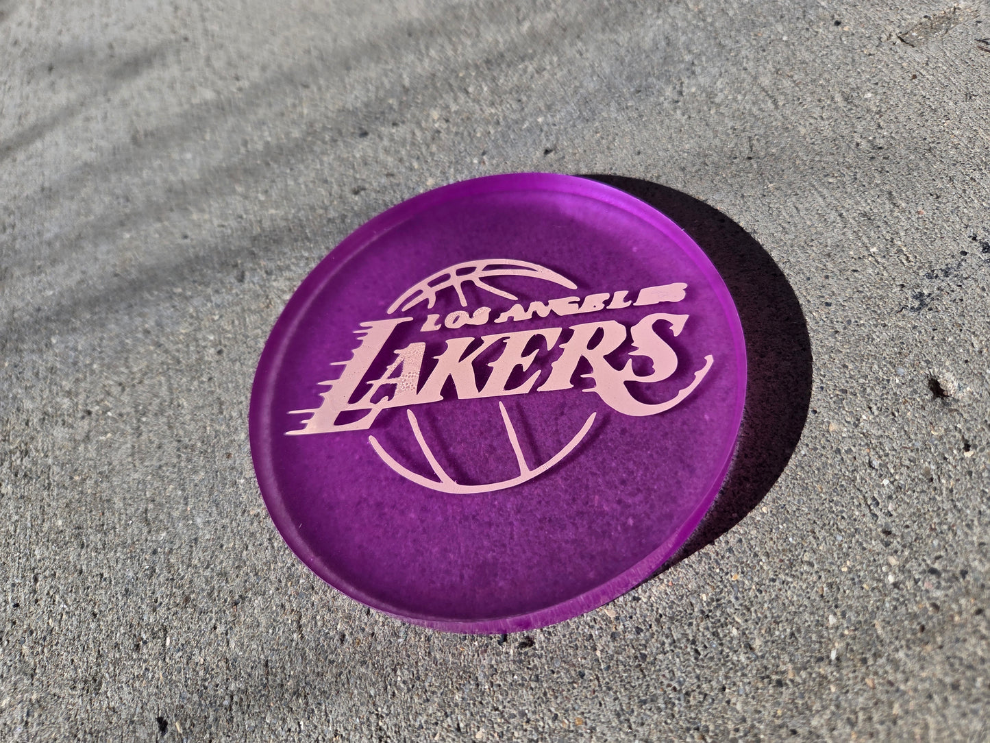 Purple LA LAKERS / Glow in the Dark