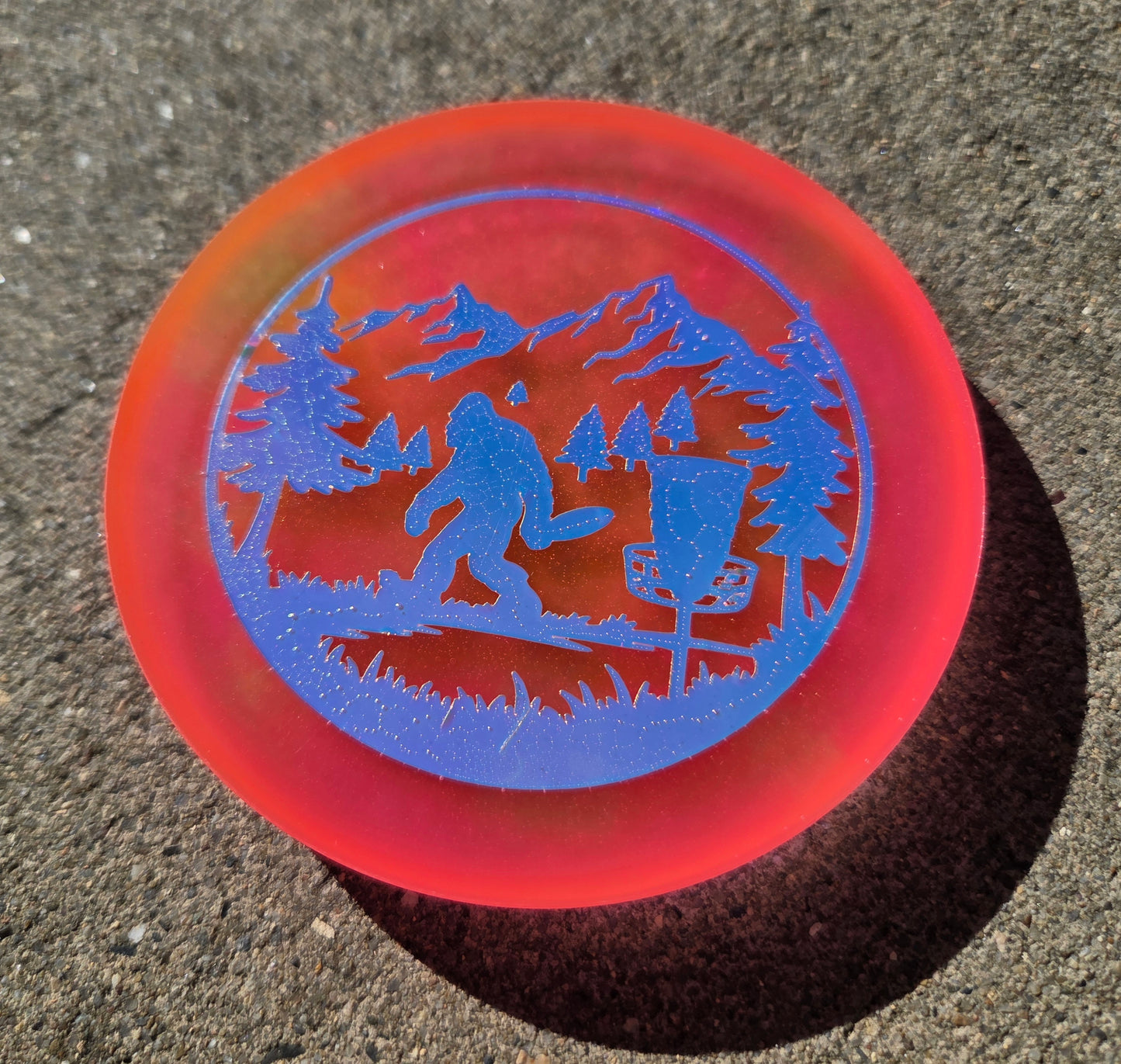 Disc Golfin Bigfoot / Glow in the Dark