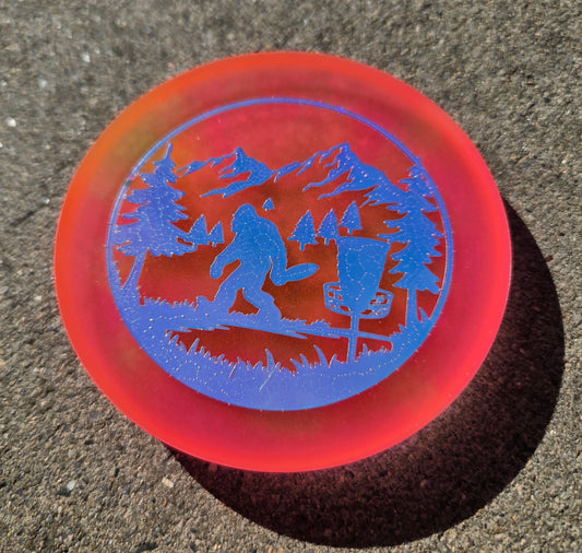 Disc Golfin Bigfoot / Glow in the Dark