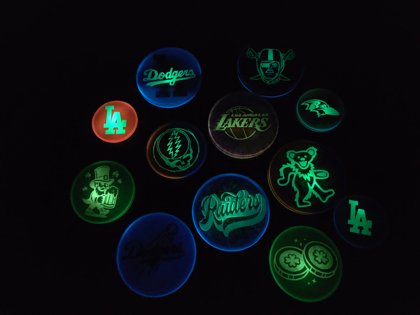 Lucky Coins / Glow in the Dark