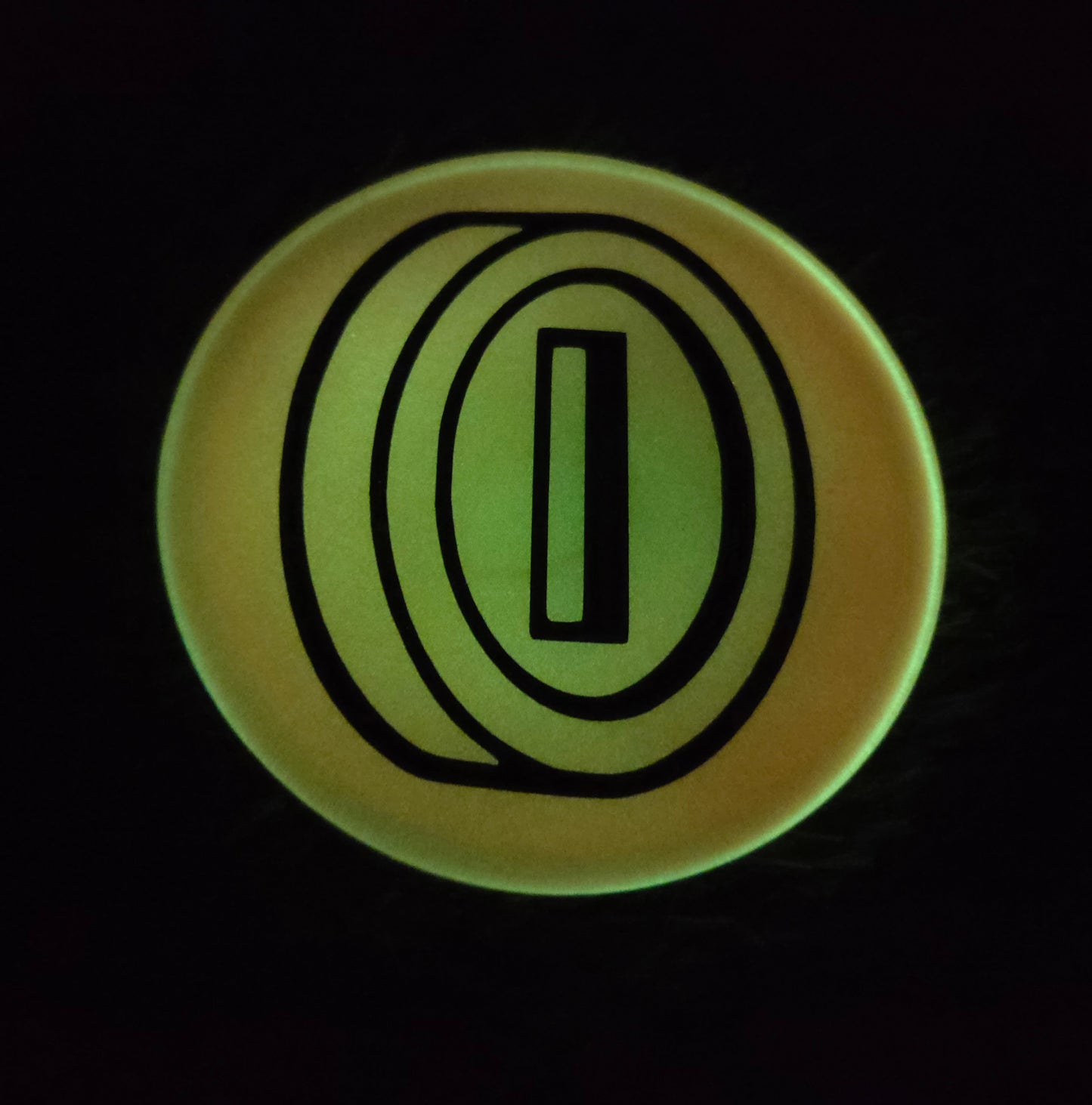 Mario Coin Grab / Double Sided / Glow in the Dark