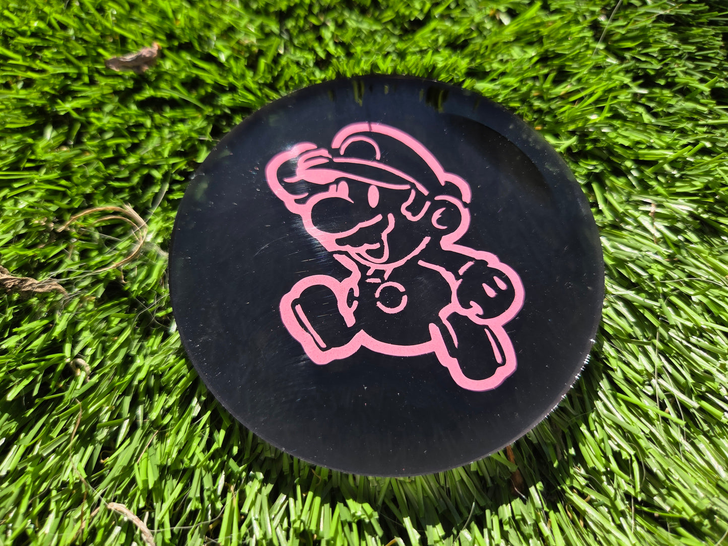 Mario Neon Pink / Glow in the Dark