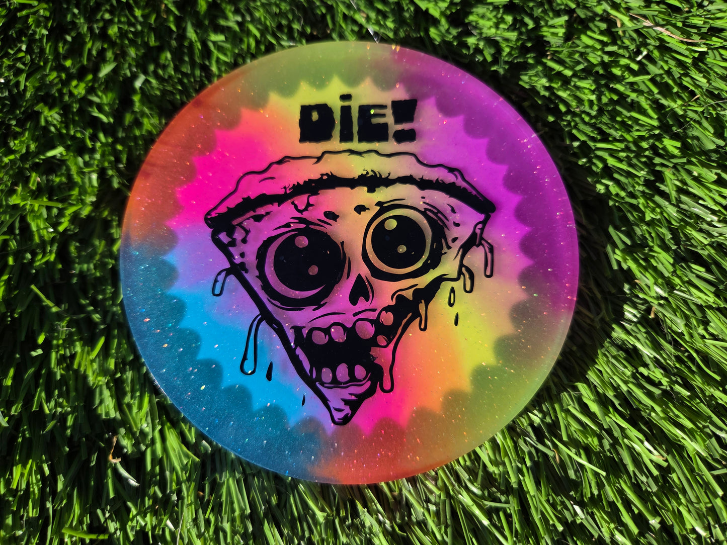 Disc Golf or Die! /Double Sided/Glow in the Dark