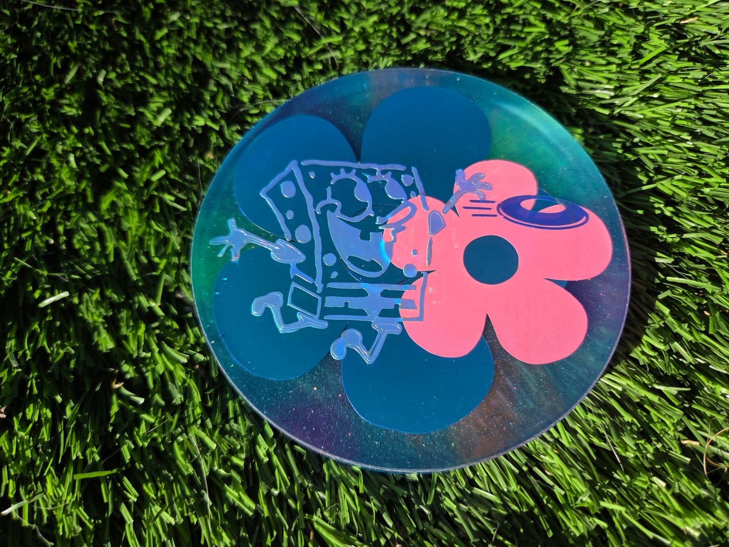 Sponge Bob Doubles With Patrick / Double Sided / Glow in the Dark
