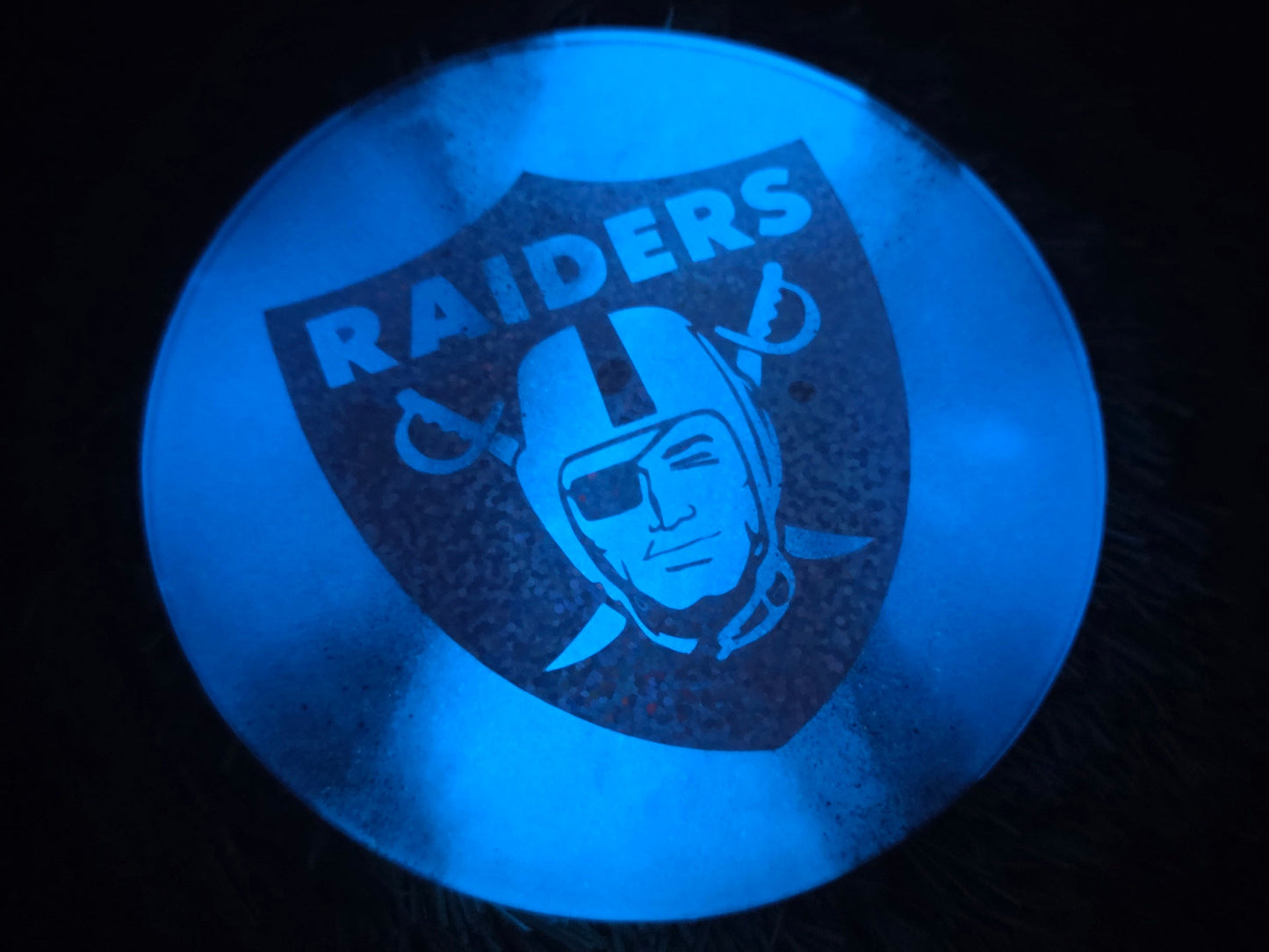 Dodgers VS Raiders / Double Sided / Glow in the Dark