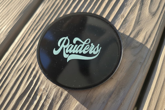 Raiders Cursive / Glow Vinyl / Mini Mini