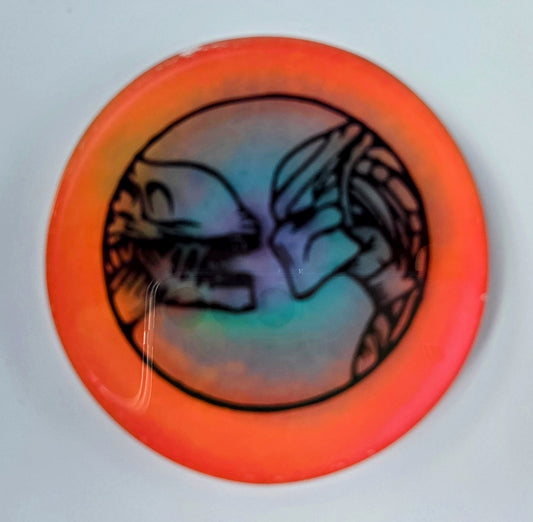 Alien vs Predator Glow Disc Golf Marker/Coaster
