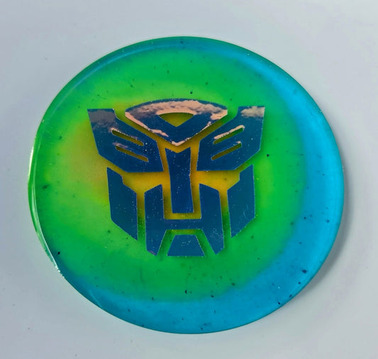 Transformer Disc Golf Marker/Coaster