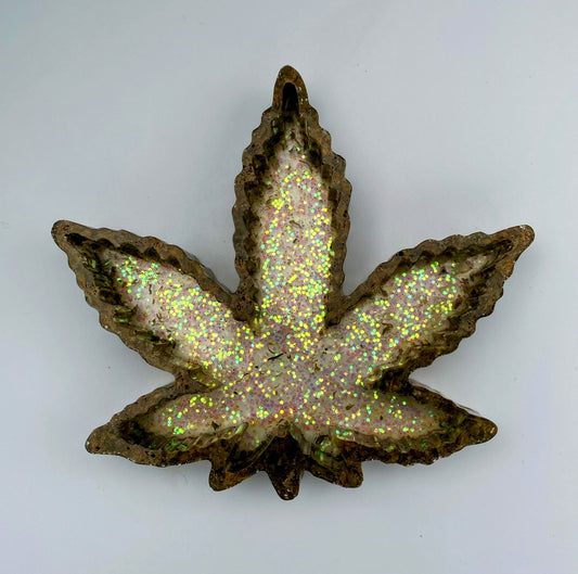 Real Cannabis Encapsulated  Ash Tray