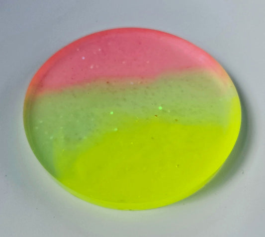 Sweet & Sour Glow Disc Golf Marker/Coaster