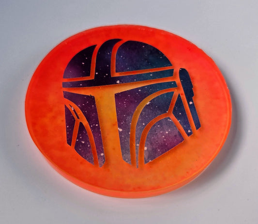 Mando Glow Disc Golf Marker/Coaster