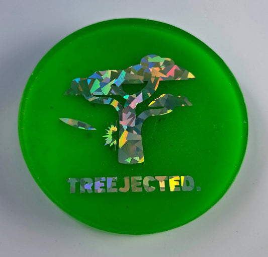 Treejected Glow Disc Golf Marker/Coaster