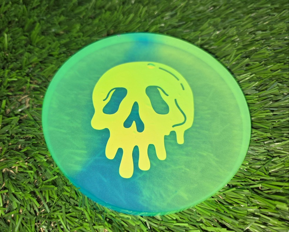 Melting Skull Glow in the Dark Big Mini Marker FINAL SALE