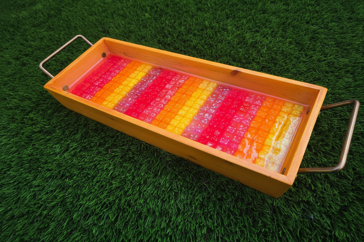 Sherbert Sunset Gummy Bear Glow in the Dark Tray