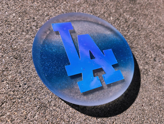 White and Blue LA Dodgers /Glow in the Dark