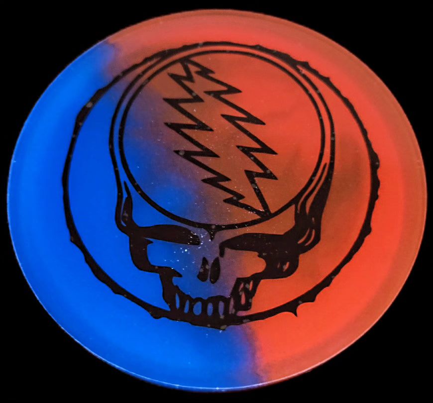 Psychedelic Dead Head / Double Sided / Glow in the Dark