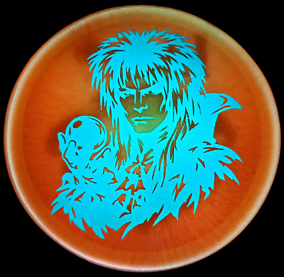Jareth the Goblin King and Ludo / Glow in the Dark / Double Sided