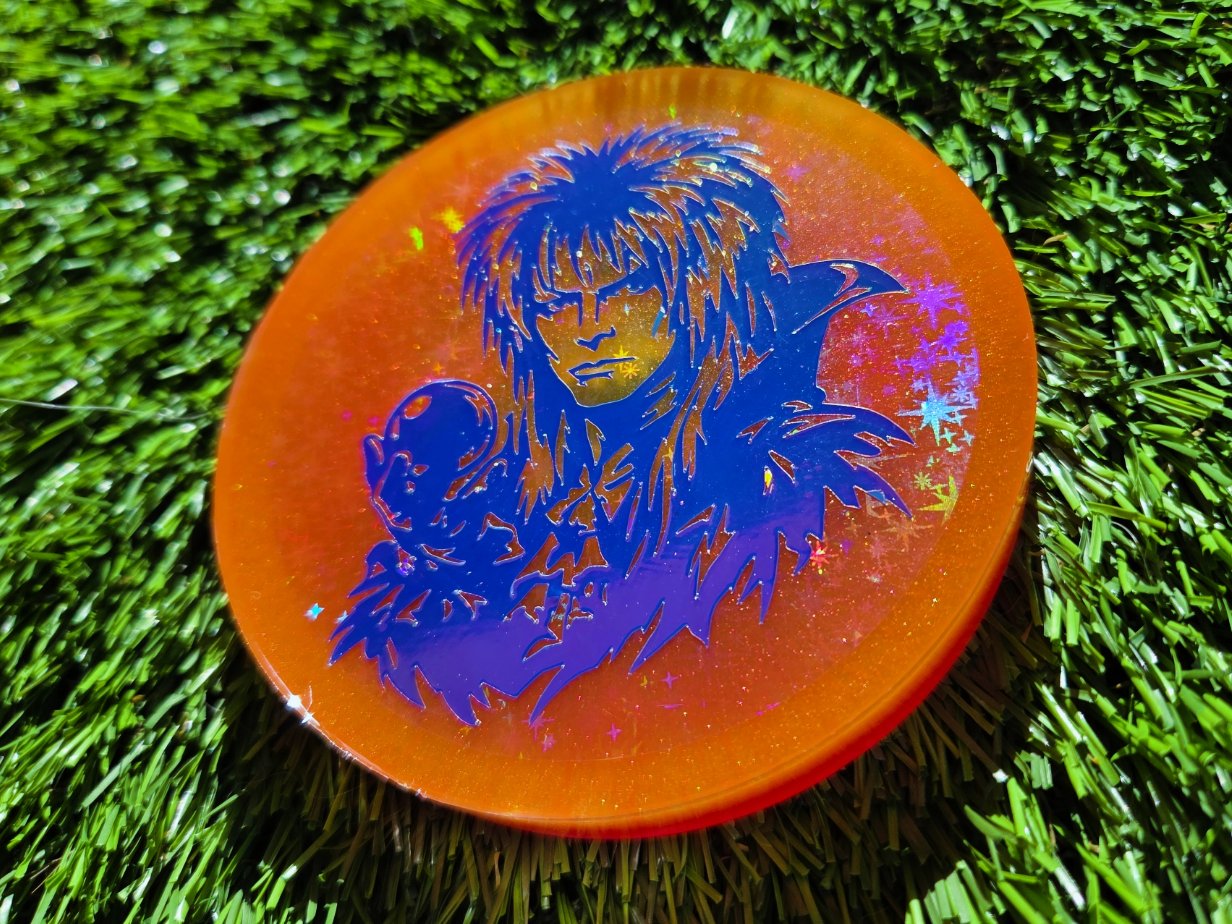 Jareth the Goblin King and Ludo / Glow in the Dark / Double Sided