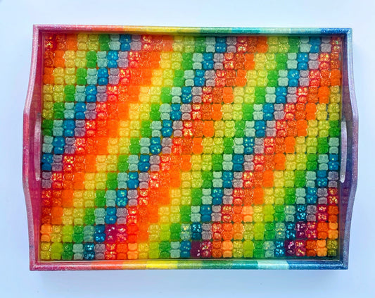 Glow Up Gummy Bear Rolling Tray