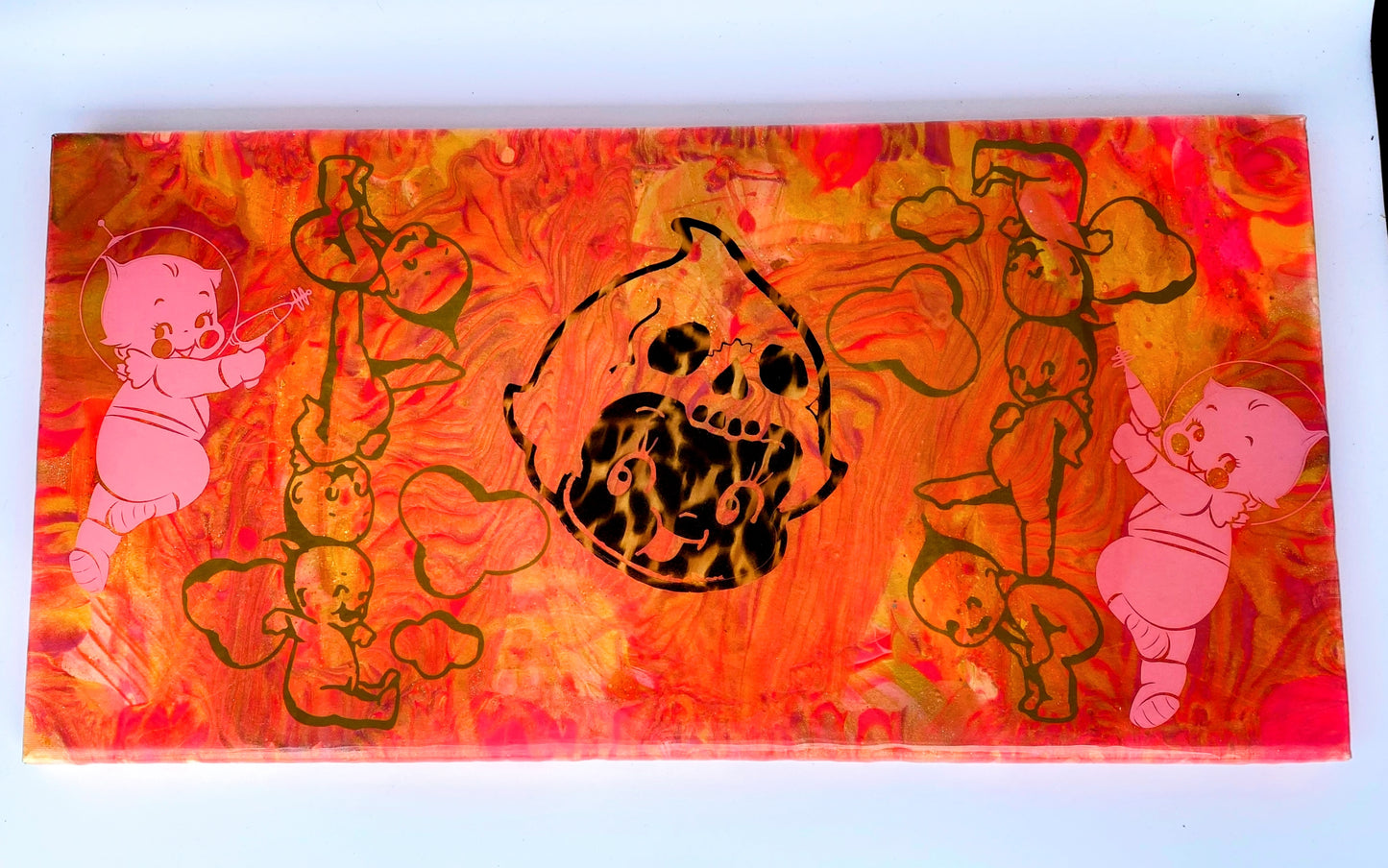 Kavebaby Kewpies Glow in the Dark Painting