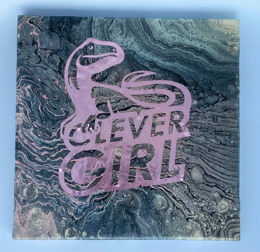 Clever Girl Painting (FINAL SALE see description)