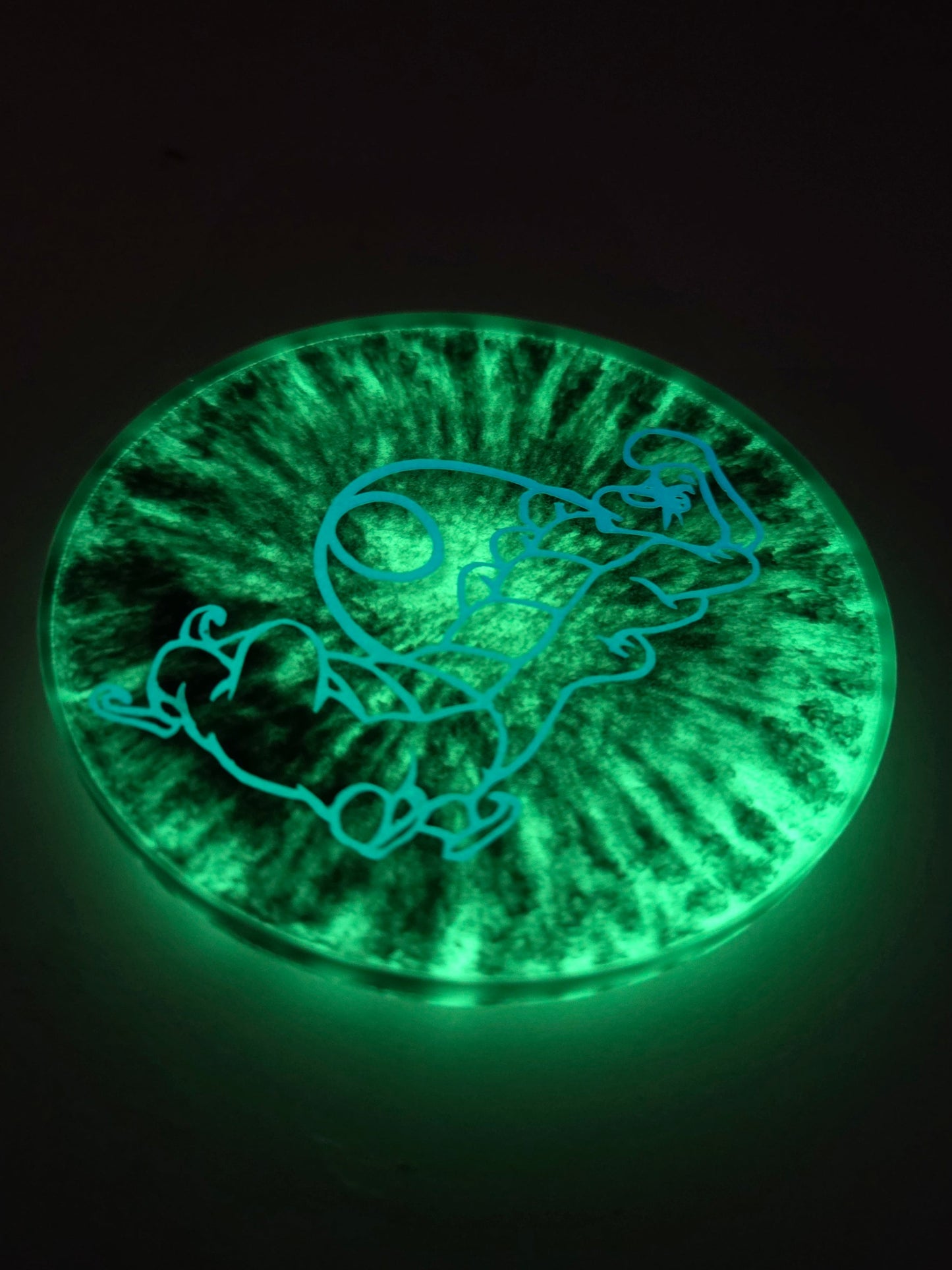 Alice's Goth Caterpillar / Glow in the Dark