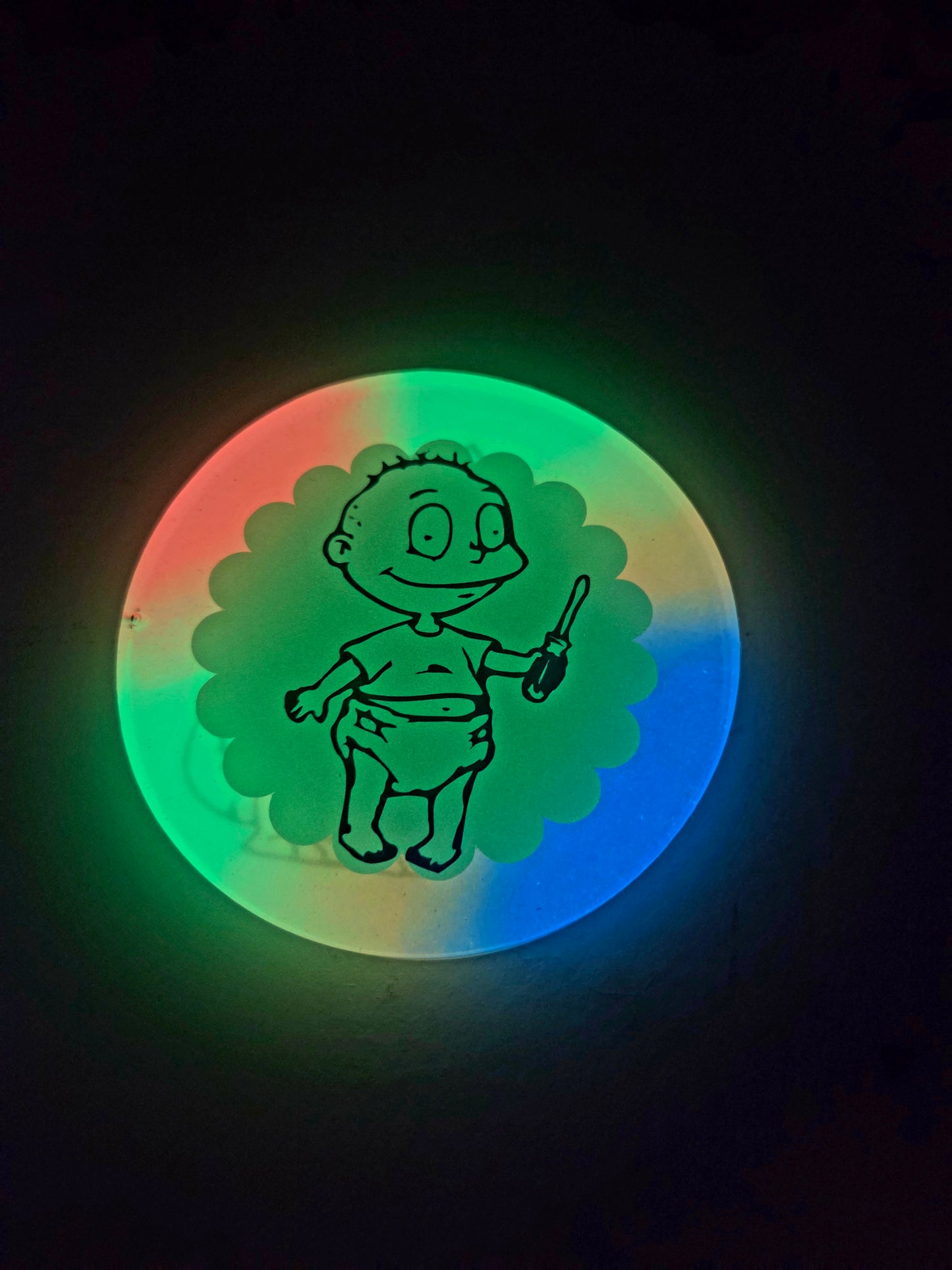 Tommy vs Reptar / Double Sided / Glow in the Dark
