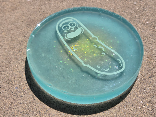 Pickle Rick Double Glow Large Mini CLEARANCE/FACTORY2ND/FINALSALE