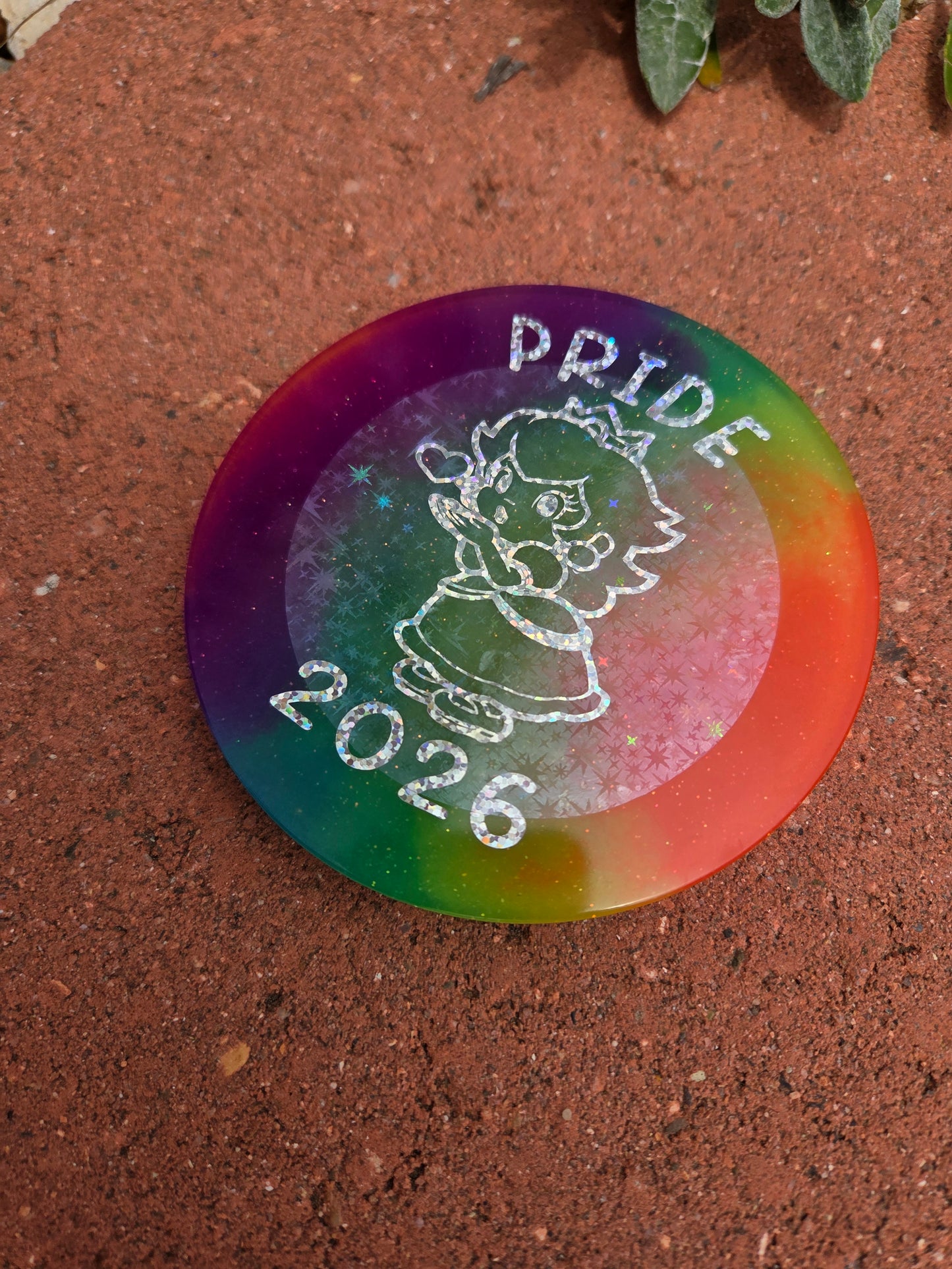 Rainbow Nintendo Pride 2026 / Double Sided Glow in the Dark Mini