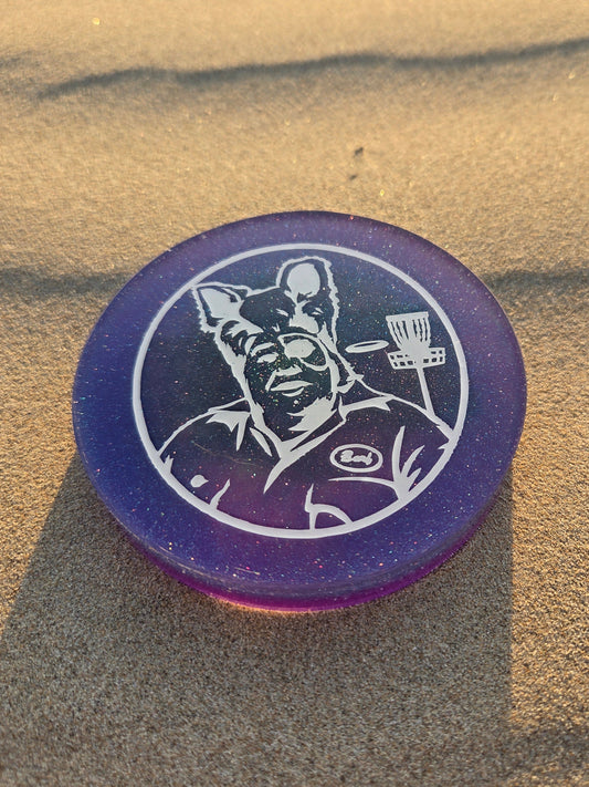 Barfolomew "The Mad Mawg" Lone Starr (Disc Golf Version) /  Double Sided / Glow in the Dark / Mini