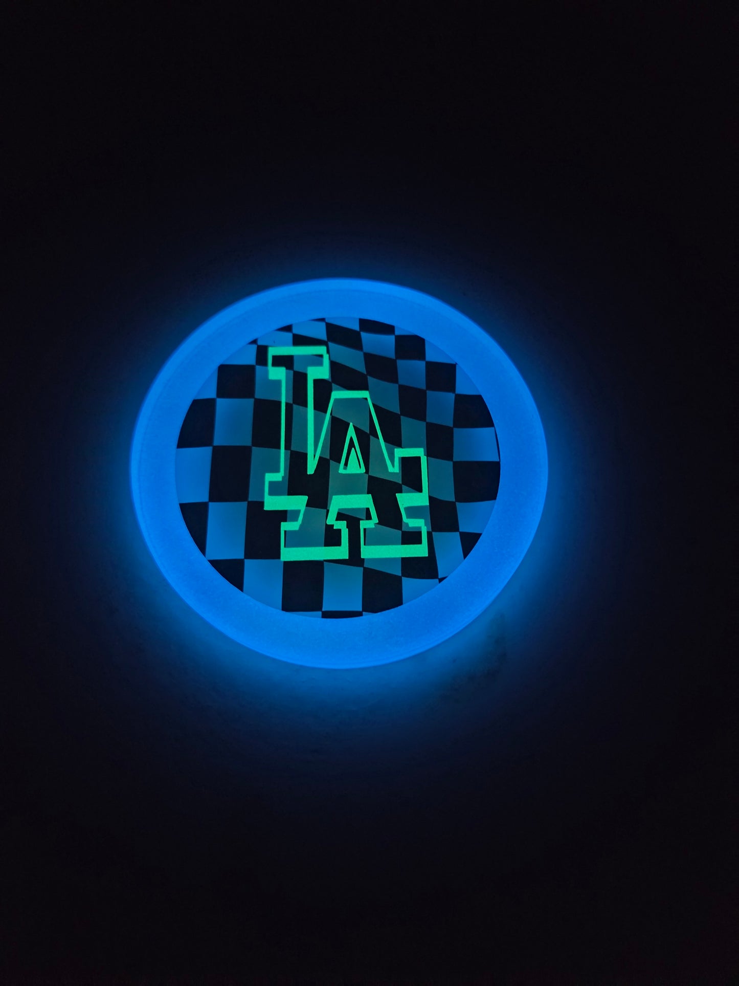 LA Dodgers Racing / Double Sided / Glow in the Dark
